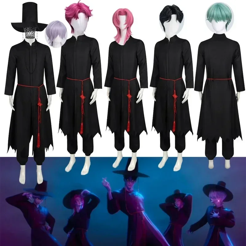 Halloween Costume Kids - ชุดคอสเพลย์ตัวละครอนิเมะสำหรับงานปาร์ตี้ ชุดคอสเพลย์สำหรับแฟนคลับ K-POP จินู งานฮาโลวีน งานแสดงการ์ตูน