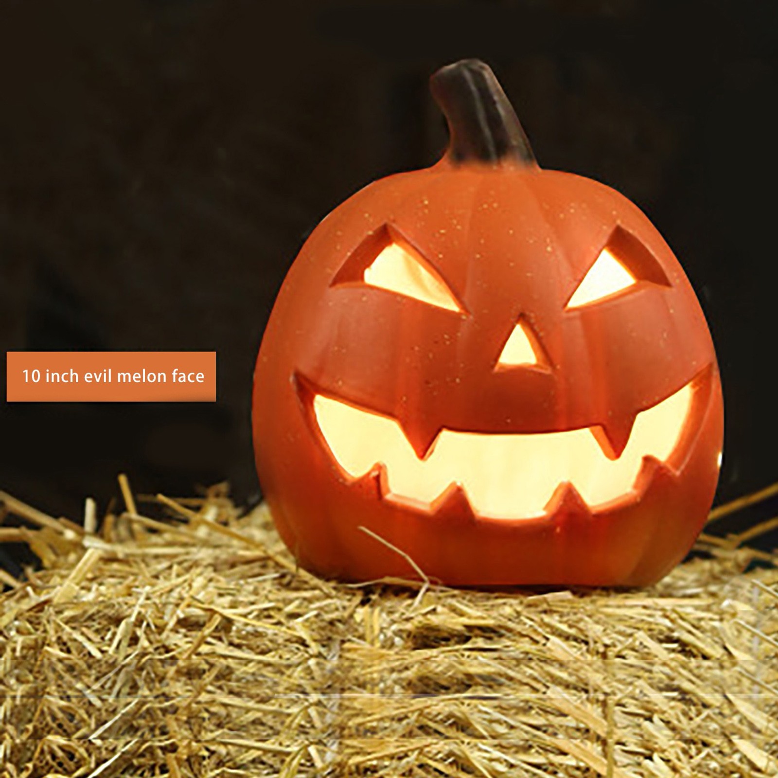 ฮาโลวีน LED โคมไฟฟักทองเรืองแส - Halloween Pumpkin Decor Led บทวิจารณ์และราคา