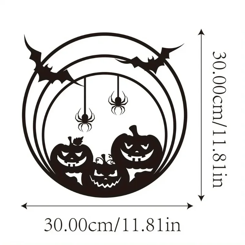 งานศิลปะโลหะติดผนังฮาโลวีน ลาย - Spider Web Halloween Decoration บทวิจารณ์และราคา