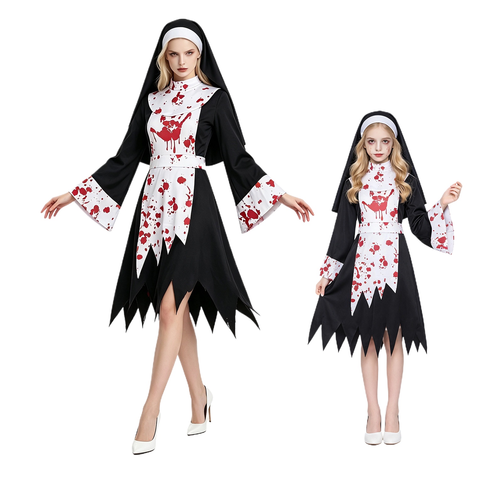 ชุดคอสเพลย์แม่ชีสุดหลอนสำหรับผ - Halloween Costume Kids บทวิจารณ์และราคา