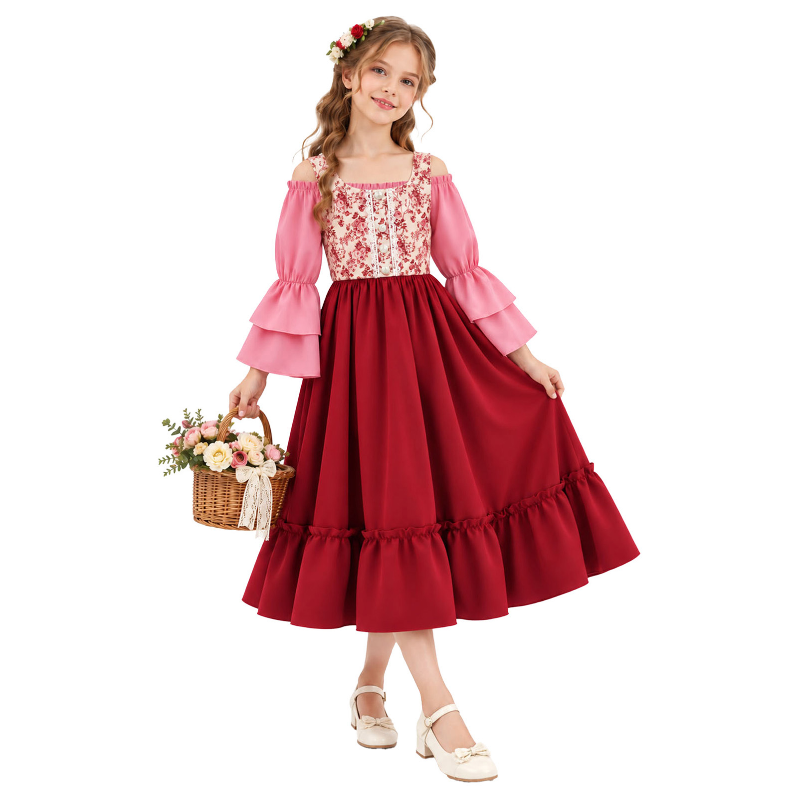 ชุดแฟนซีสำหรับเด็กผู้หญิง สไตล - Halloween Costume Kids บทวิจารณ์และราคา