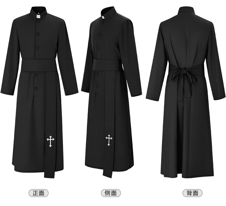 ชุดนักบวชยุคกลาง ชุดคลุมนักบวช - Halloween Costume Adult บทวิจารณ์และราคา