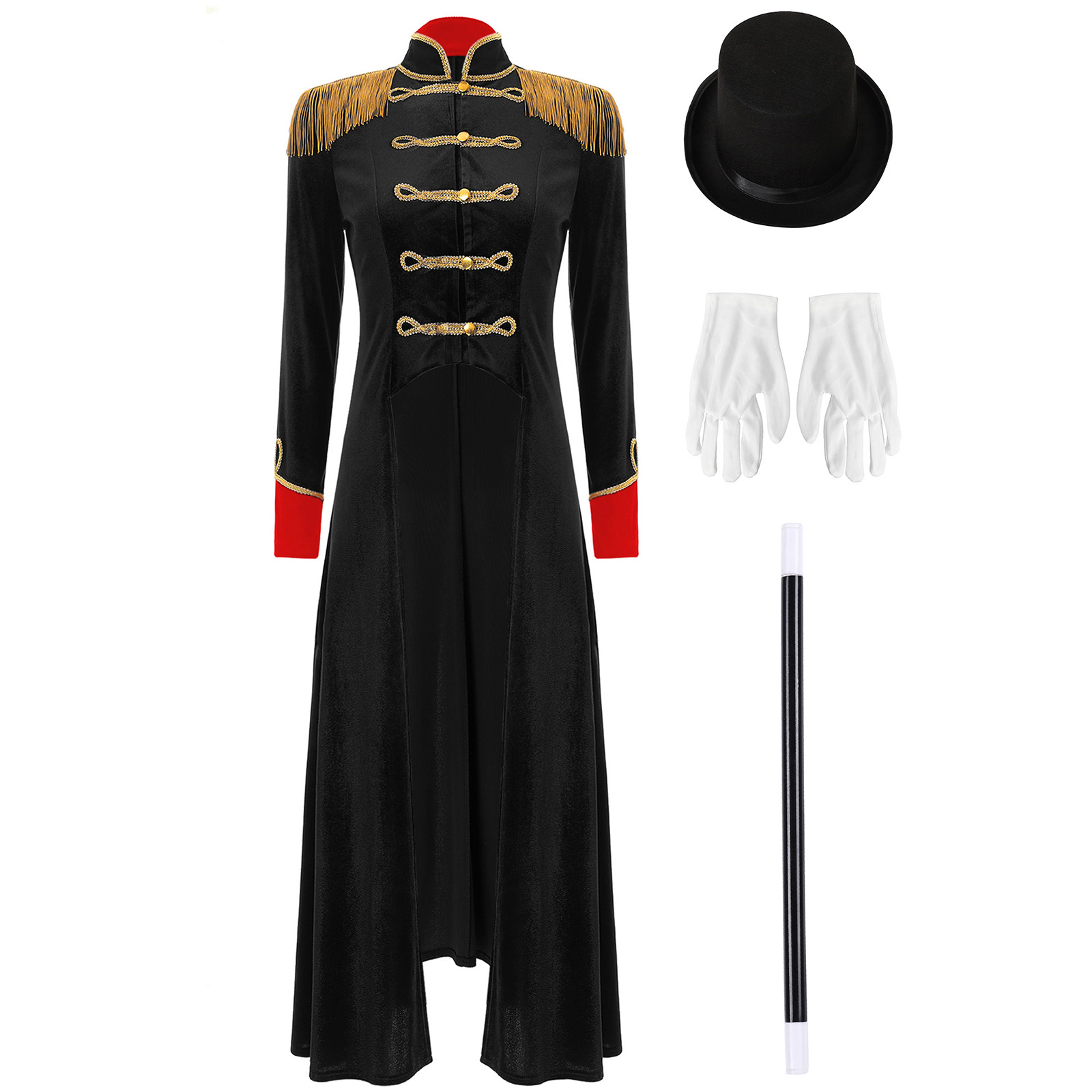ชุดคอสเพลย์สไตล์สตีมพังก์ กอธิ - Halloween Costume Adult บทวิจารณ์และราคา