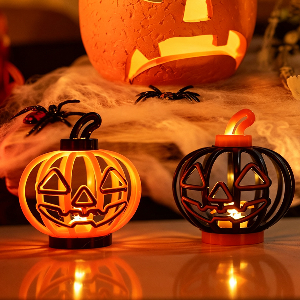 โคมไฟ LED รูปฟักทองกลวงสำหรับฮ - Halloween Pumpkin Decor Led บทวิจารณ์และราคา