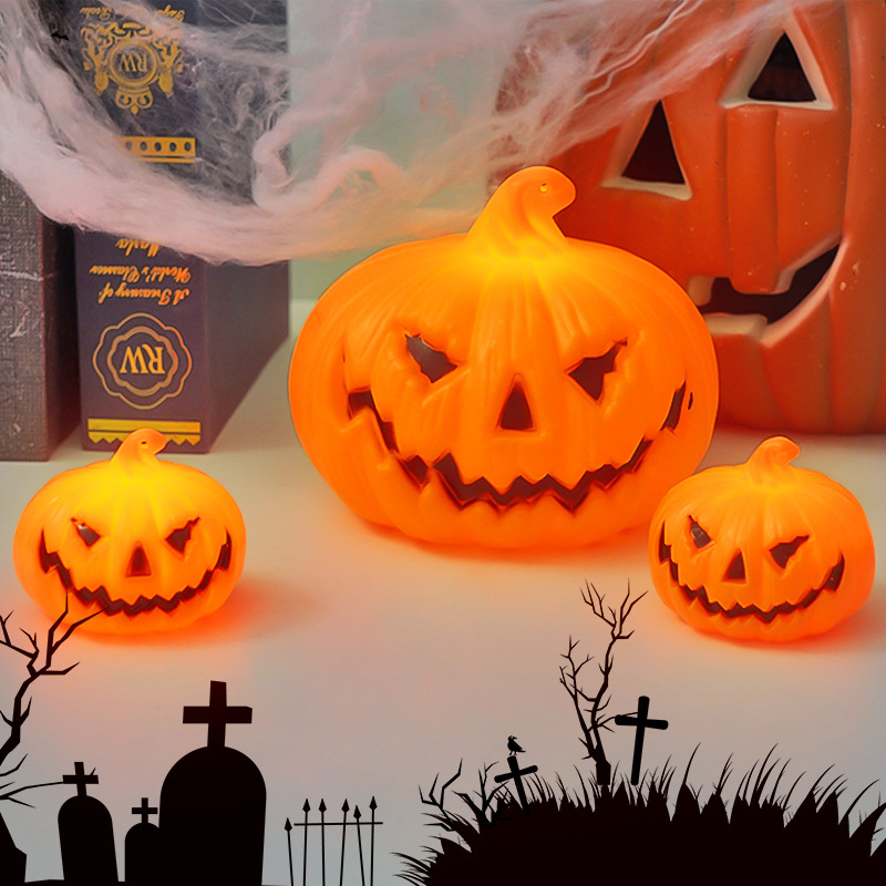 ฮาโลวีน LED โคมไฟฟักทองเครื่อง - Pumpkin Lantern Halloween บทวิจารณ์และราคา